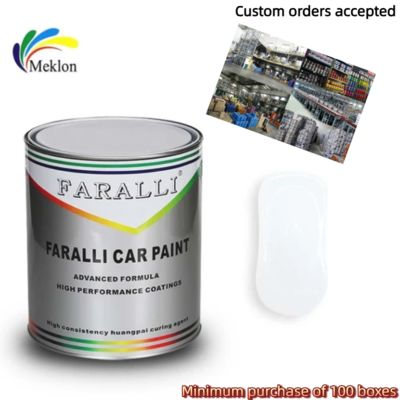 Warm te koop acryl autoverf Vloeibare autoverf Keramische coating Zuivere witte autoverf