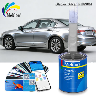 Anti-Kratten Gereed Gemengde Auto Verf Spray Hittebestendige Praktische zilveren kleur