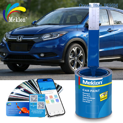 Ocean Blue Ready Mixed Car Paint Praktisch waterdicht Voor Honda B593M
