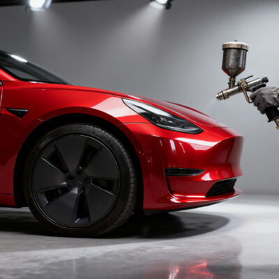 Meklon Helder Rood Parelemoer Hoge Chroma Krasbestendige Autolak voor Autoherstel