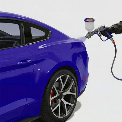 Meklon MK-208 2K Blauwe Krasbestendige Autolak met Lage VOC-emissies voor Autoreparatie