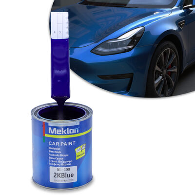 Meklon MK-208 2K Blauwe Krasbestendige Autolak met Lage VOC-emissies voor Autoreparatie
