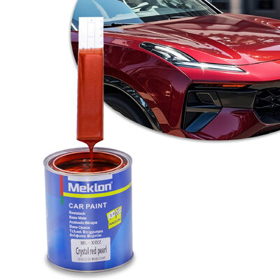 Meklon MK-X-02 Kristal Rood Parel Industriële Autolak Spuitverf Acryl Vloeibare Coating Fabrieks Prijs