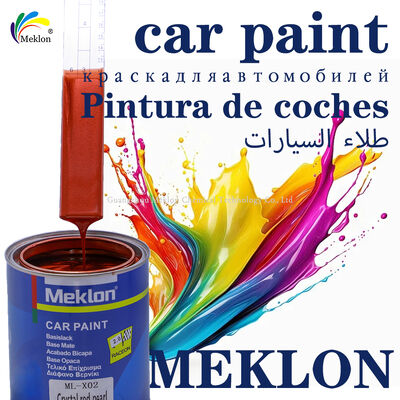 Meklon MK-X-02 Kristal Rood Parel Industriële Autolak Spuitverf Acryl Vloeibare Coating Fabrieks Prijs
