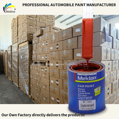 Meklon MK-X-02 Kristal Rood Parel Industriële Autolak Spuitverf Acryl Vloeibare Coating Fabrieks Prijs