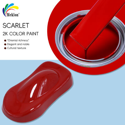 2K Scarlet Acryl Auto Verf voor Auto Reparatie & Renovatie