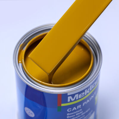 2K Mud Yellow Acrylic Car Refinish Topcoat Paint met Spray Application Liquid Coating Car Paint voor auto reparatie & renovatie