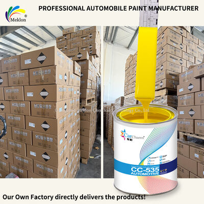2K Citroengeel Acrylverf Automotive Autolak & Verf Industrieel Gebruik Auto Reparatie & Renovatie