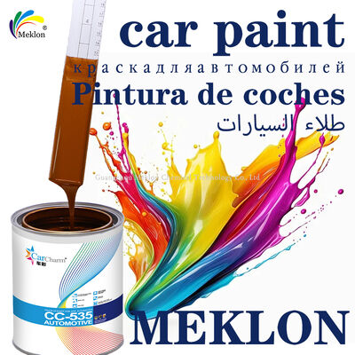 Sneldrogende 1K Oranjerood Zilver Acrylverf Automotive Autolak & Verf Industrieel Gebruik Auto Reparatie & Renovatie