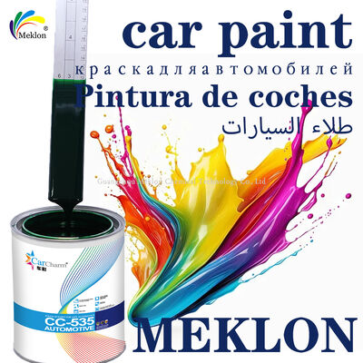 Sneldrogende 2K geelgroene acrylverf voor auto-afwerking en lak