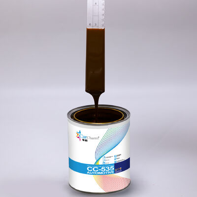 Weerbestendige 1K Transparante IJzergele Acrylverf Autolak Automotive Coating & Verf