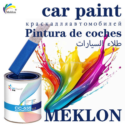 Glitter Blue Silver 1K Acrylische verf voor autoreparatie