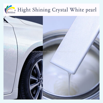 Auto reparatie verf super sprankelend kristalwit parel afwerking Custom logo OEM service RTS