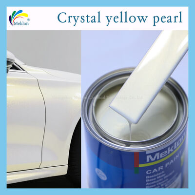 Refinish Car Paint en consistent automotive verf systemen geschikt voor in professionele auto carrosserie reparatie en refinishing Crystal Yellow Pearl