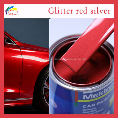 Verfijn Auto Verf professionele automobiel verf ontworpen voor toepassing en uitstekende hechting op verschillende auto carrosserie panelen X09 Glitter Red Silver