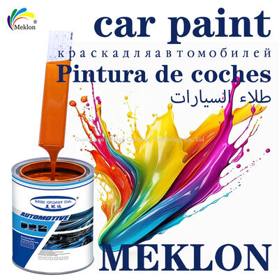 Hoge solide oranje rode parel Automotive verf Anti-fade Custom Auto verf OEM & ODM