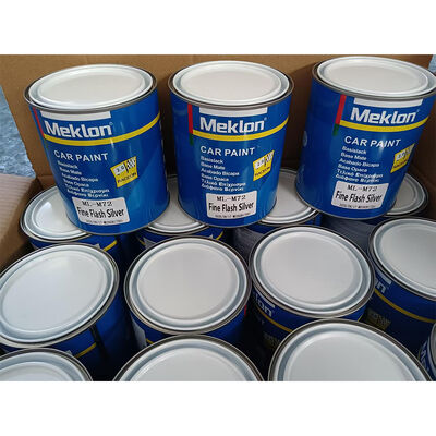 ML-137P 1K Puur Zwart Acryl Autolak Hoogglans Effen Kleur Automotive Overspuiten Verf Voor Autocarrosserie Reparatie