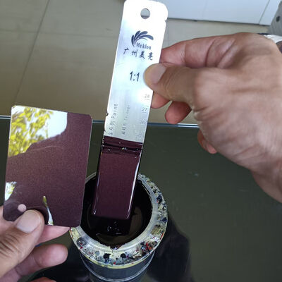 ML-137P 1K Puur Zwart Acryl Autolak Hoogglans Effen Kleur Automotive Overspuiten Verf Voor Autocarrosserie Reparatie