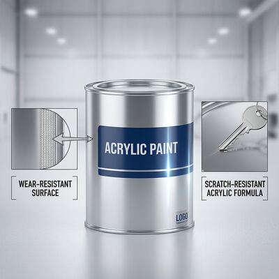 Acryl autolak bronfabrikant slijtvast en krasbestendig