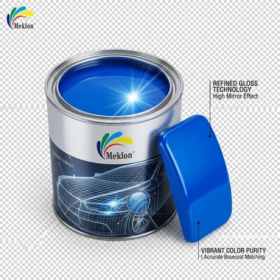 Acrylhars Auto Refinish Verf Auto Liquid Coating 1K Briljant Blauw