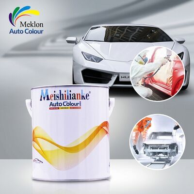 Crystal White 1K Auto Verf Basislaag Anti-oxidatie Acryl materiaal En Anti-corrosie