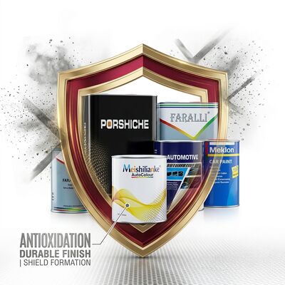 Warmtebestendige duurzame rode autoverf, anti-oxidatie metalen rode autoverf.