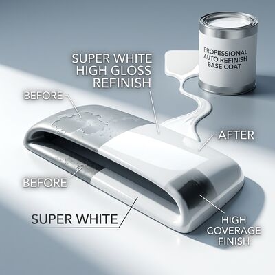 1L Refinish Clear Coat Auto Base Auto Verf