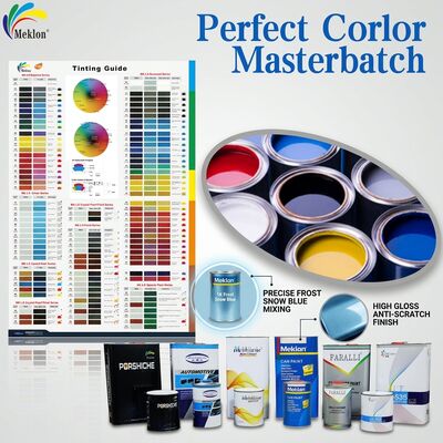 Goede glans 1K Frost Sneeuw Blauwe kleur Tinturen Autocoating Repair Auto Refinish Verf