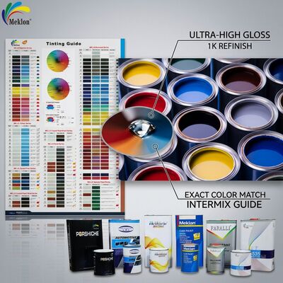 Goed glanzend autocarrosseriecoating Intermix Automotive 1K Refinish Paint