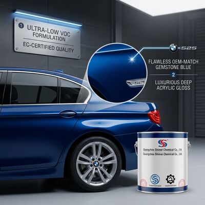 Gemstone Blauw Verf Auto Verf Glanzend Verf 1L Voor BMW 525 2015+ 467