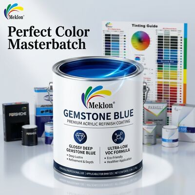 Gemstone Blauw Verf Auto Verf Glanzend Verf 1L Voor BMW 525 2015+ 467