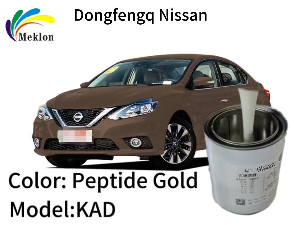 MSDS Glanzende, klaar gemengde autoverf Multifunctioneel Titanium Air Gold kleur