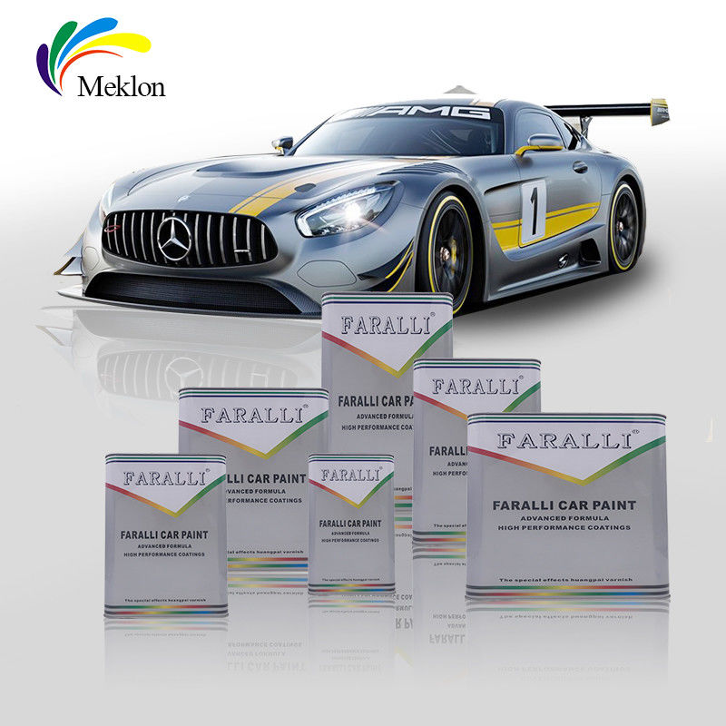Autoverf Automotive Coating 1k Solid Color Basecoat Special Black Auto Color Tinter