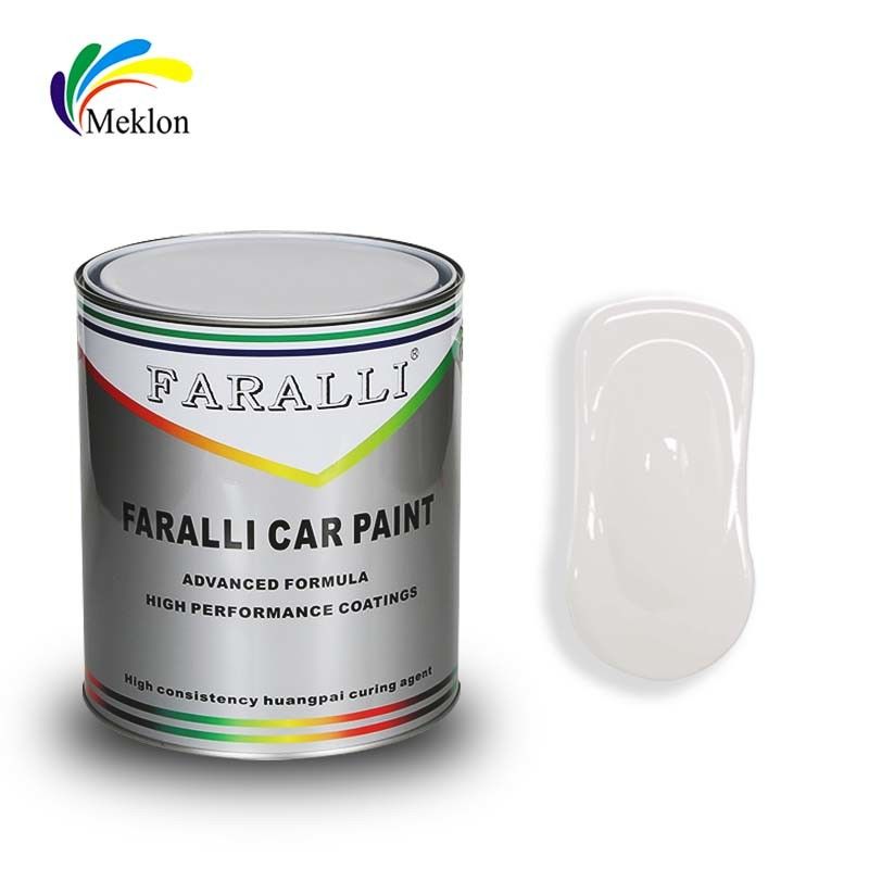 Warm te koop acryl autoverf Vloeibare autoverf Keramische coating Zuivere witte autoverf