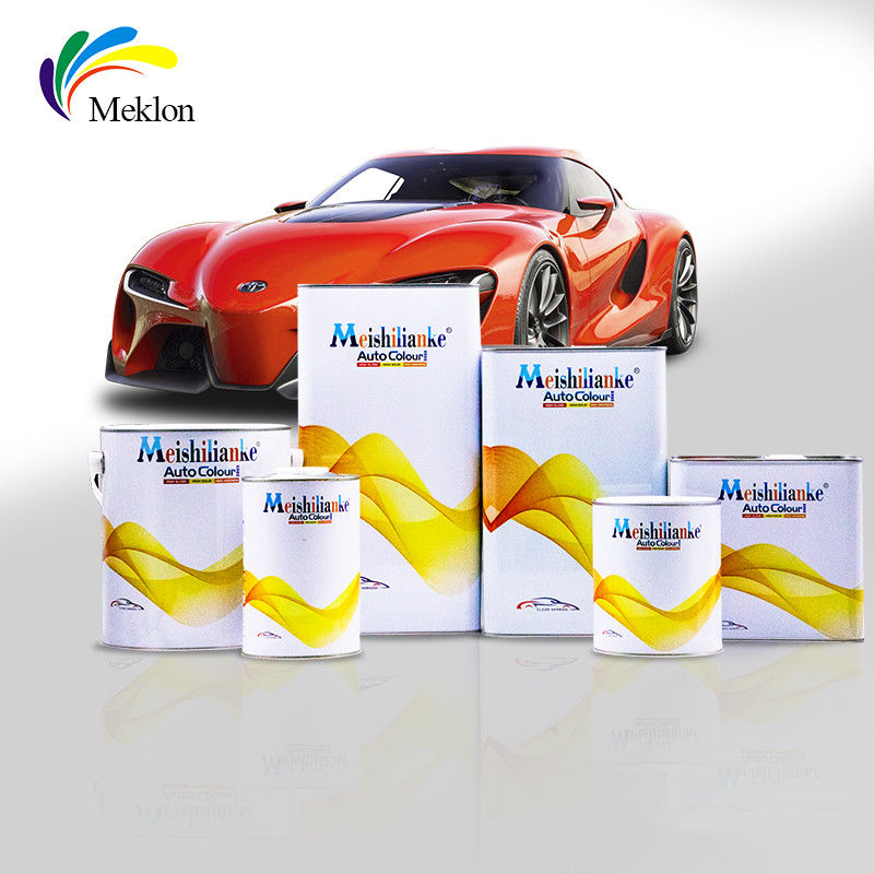 Hoogglanzende auto helder laag lak 1K Topcoat Acryl solide kleuren Auto verf