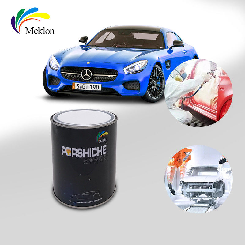 Niet-toxisch metalen zilveren autoverf waterdicht stabiel glinsterend blauw