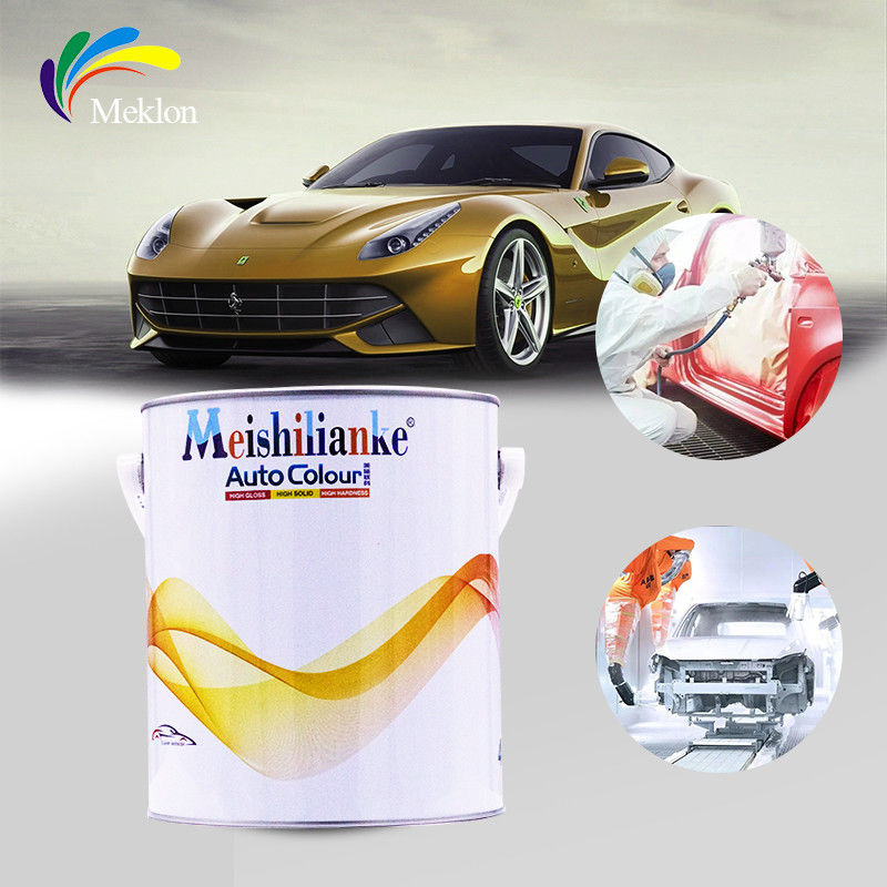1K acryl autoverf basiscoat zwart kleur film dikte 1,5-2,0 millimeter