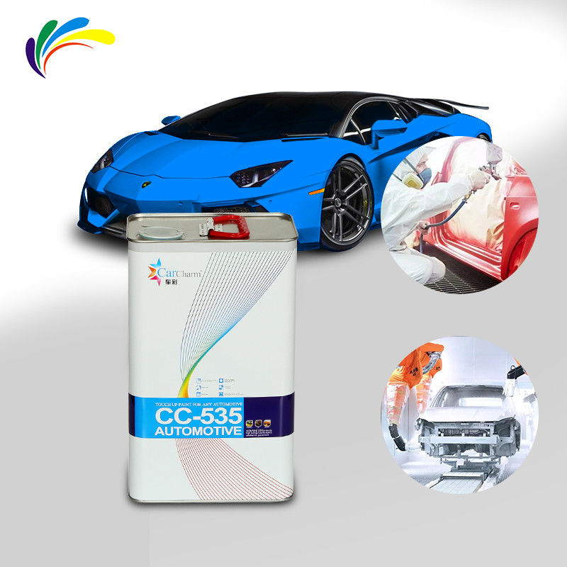 Goede gele weerstand 2k autoverf voor auto poedercoating 2k topcoat weerbestand