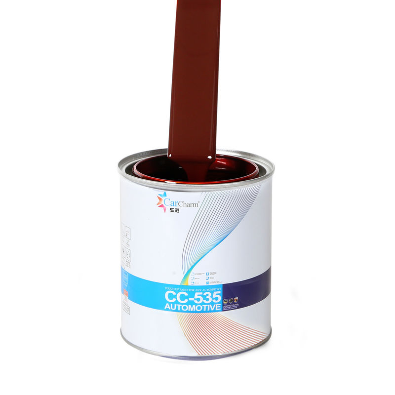 Professionele Oranje Rood Auto Verf Topcoat 5L Voor Langdurige Afwerking