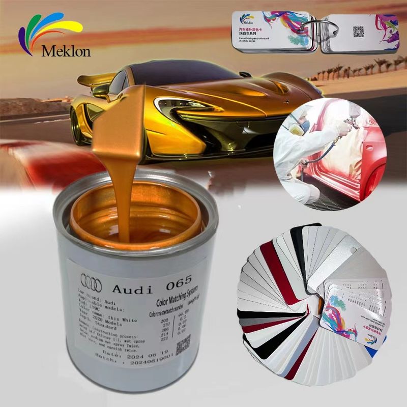 High-Performance Toyota 1B2 Gold Refinish Auto Verfformule voor reparatie