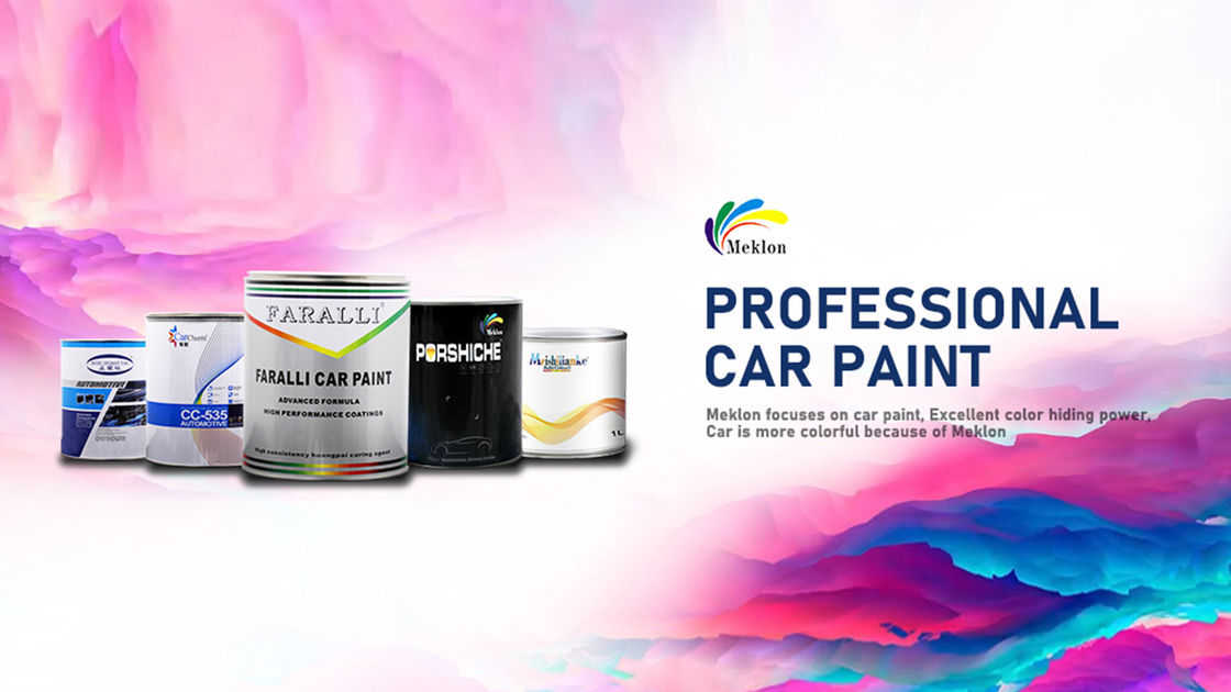 Verf autoverf 2K Paars Automotive Verf voor langdurige en levendige coatings