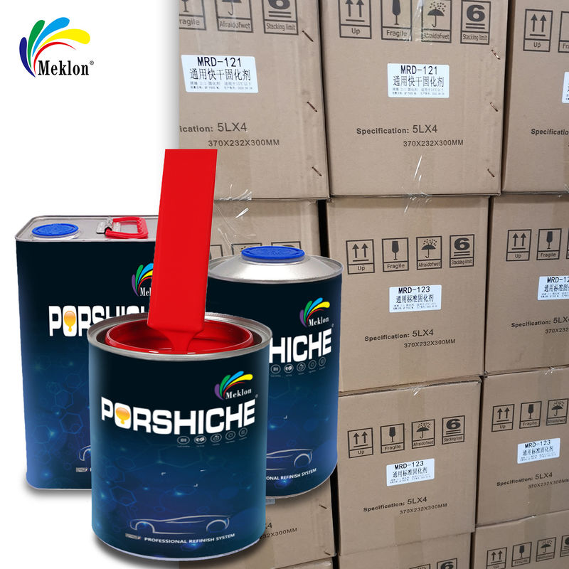 ISO MSDS Autoverf Toplaag Geurloos Rood Oranje Kleur Eco-vriendelijke Automotive Verf