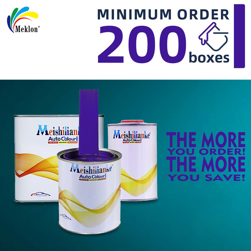 Acrylische 1K 2K Kleur Auto Body Verf Sproei Auto Metalen Kleur Automotive Verf Voor Reparatie Auto Refinish Coating