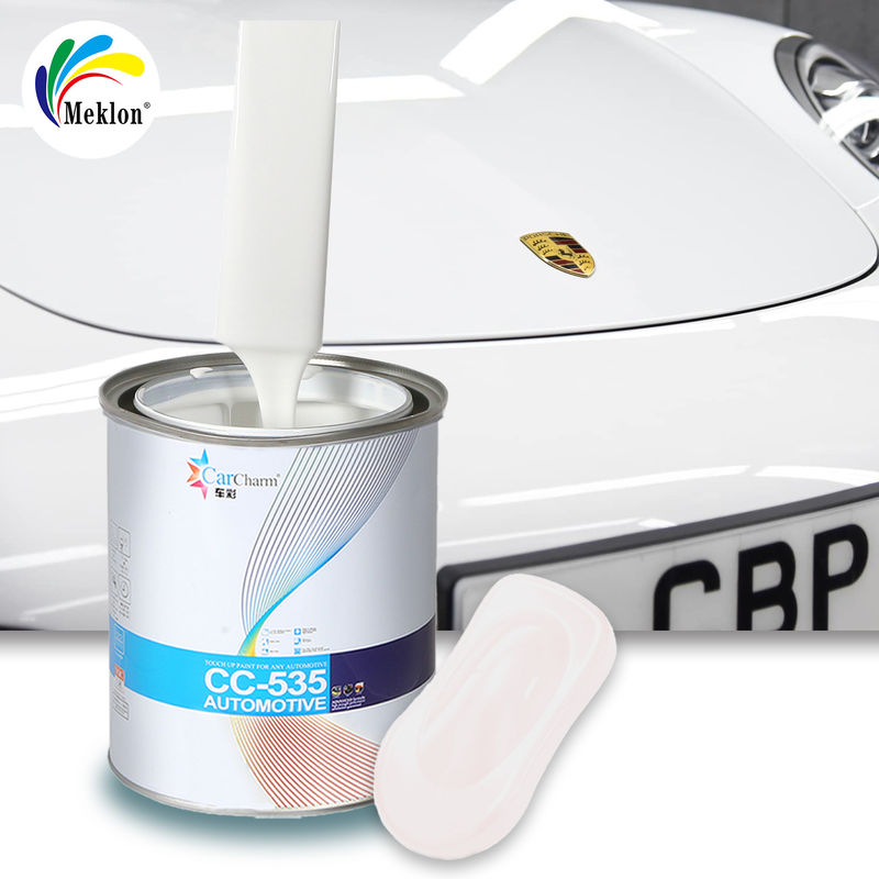 Hoge Solid High Gloss Acrylic White Car Refinish Paint Automotive Clear Varnish Coating Clearcoat voor auto's