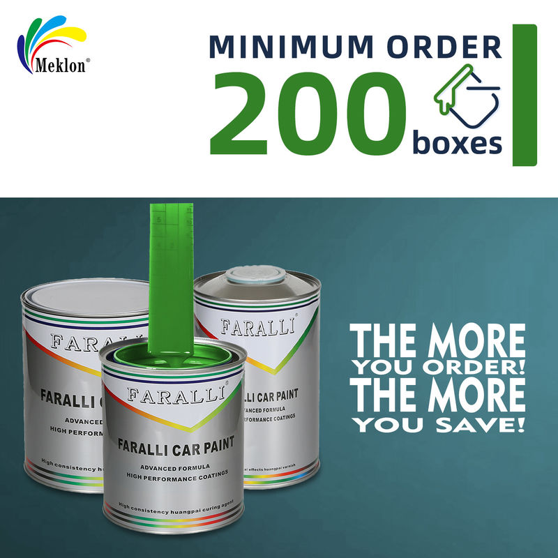 Autoverf Vernis Groene verf Vervaardiger Hoogwaardige autoverf Leverancier Duidelijke vacht 2K Automotive verf