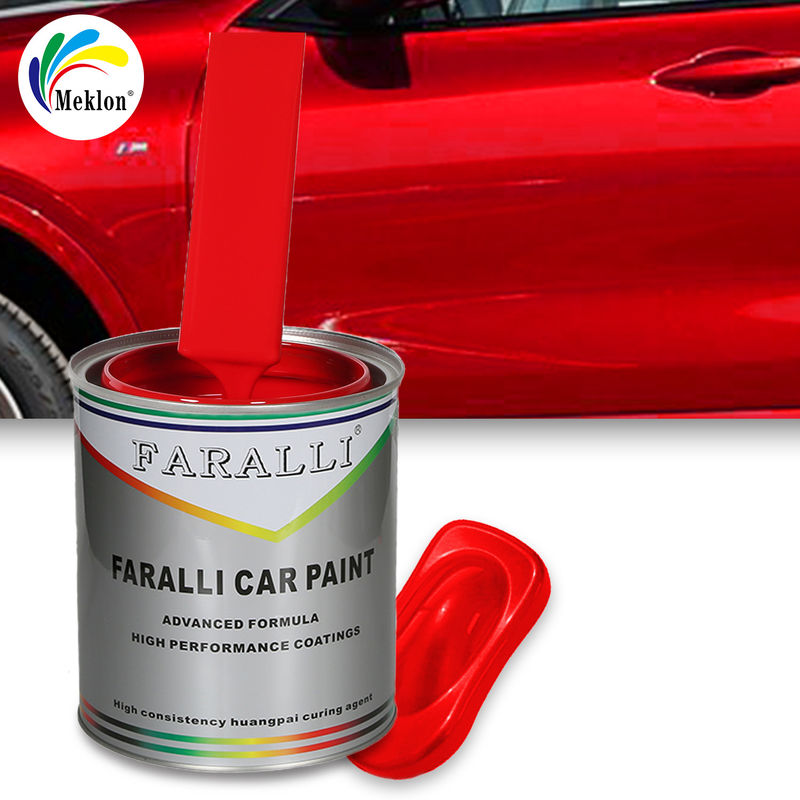 Automobielverf Groothandel Rood Hoogwaardig Automobiel Auto Refinish Repair Coating Auto Verf