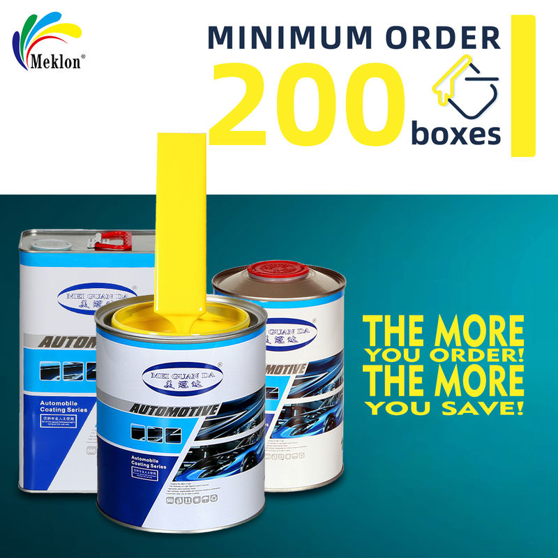 Professionele productie- Verf voor auto's Geel Auto's Autospray Keramische verf Auto's Auto carrosserie verf