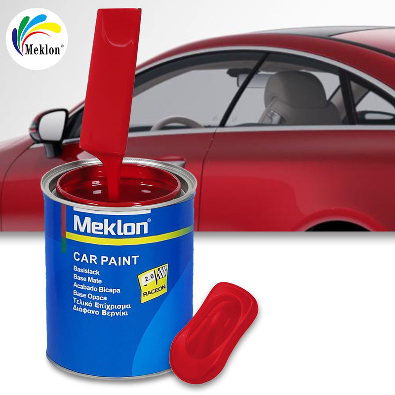Hoogvrij hoogglanzend Acryl 1K Rood Auto Verf Verf Automobiele Duidelijke Vernis Coating Clearcoat voor auto's