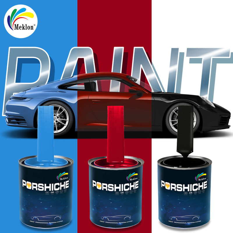 Superieure hechting 1K Blauwe basislaag Spiegeleffect Autocoating Verf Automotive verf