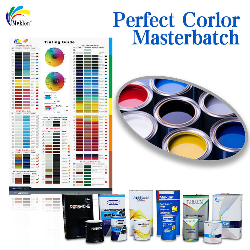 Automotive 1K Flame Copper Pearl Acrylic Liquid Coating Easy Application Car Paint Mixing System Fabriek Groothandelsprijs